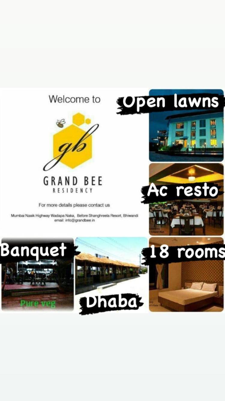 Hotel Grand Bee Residency Bhivándi Kültér fotó